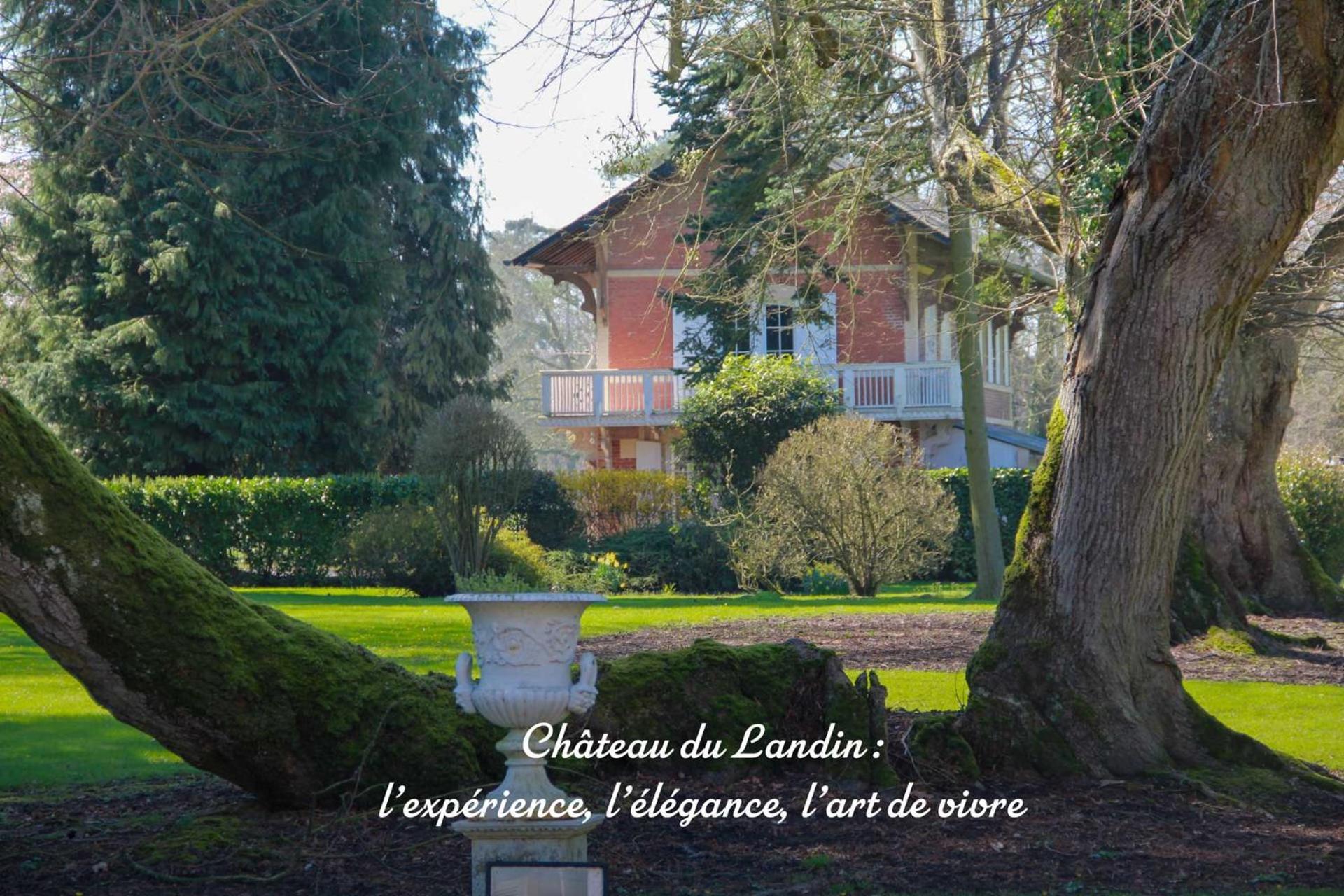 Chateau Du Landin - Bains Nordiques Le Landin 외부 사진