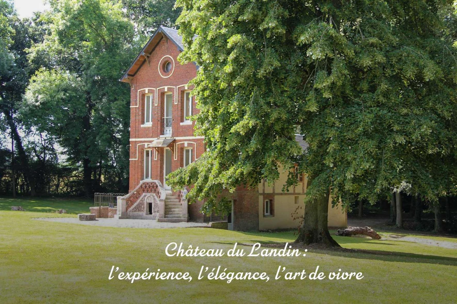 Chateau Du Landin - Bains Nordiques Le Landin 외부 사진